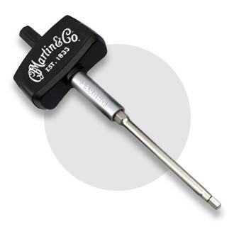 Torque key with bit extension Martin and Company logo
