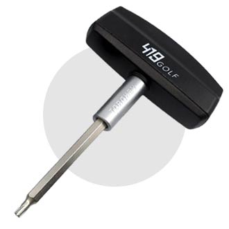 Torque key with 419 Golf logo